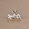 1PC 316L Stainless Steel Geometry Stud Earrings For Women Star Moon Lobe Daith Helix Cartilage Earring Piercing Jewelry - Image 33
