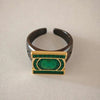 Green Lanterns Ring John Stewart Adjustable Open Band Ring Halloween Cosplay Props Accessory Toy Collection Figure - Image 3