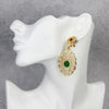 Sunspicems African Drop Earring for Women Gold Color Resin Moroccan Wedding Jewelry Dubai Arabesque Gift - Image 6