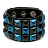 Hip Hop Rock PU Leather Bracelet Men and Women Punk Spikes Rivets Skull Heart Cross Creative Party Bracelet Jewelry Accessories - Image 9