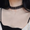 Black White Sexy Lace Flower Necklace for Women Harajuku Gothic Short Choker Collar Necklace Party Female Neck Accessories - Image 2