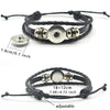 Horse Head Pattern Black Leather Bracelet Men Wrap Bracelet Horse-riding Lovers Gift - Image 2