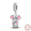 Charms Beads Pendant Silver Vintage Pattern Elephant Charms Fit Bracelet Pendant Women Jewelry Gifts - Image 9