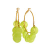 Summer Stainless Steel Colorful Resin Drop Charm Hoop Earrings Candy Color Pvd Plated Stylish Handmade Jewelry - Image 8
