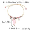 Cartoon Enamel Animal Cat Flower Bracelet for Women Men Charm Pet Pendant Strap Rope Bracelets Handmade Friendship Jewelry - Image 17