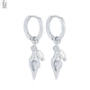 Silver Needle Vintage Shell Pendant Hoop Earrings Women's Pearl Conch Gold Earrings Jewelry Gifts - Image 19