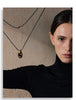 Stainless Steel Water Drop Agate Stone Pendant PU Leather Necklace for Women Statement Jewelry Accessories - Image 8