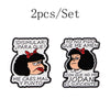 3-10pcs/Set Classic Cartoon Characters Enamel Pin Brooch for Woman Metal Pin Badge Shirt Brooches for Men Woman Jewelry Gifts - Image 19
