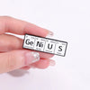 Chemical Molecular Structure Enamel Pins Chemical Element Metal Brooches Lapel Badge Backpack Clothes Jewelry Gift - Image 3