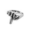 Men's Rock Style Vertical Middle Finger Pattern Ring Jewelry for -forward Individuals - Image 3