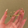 Colorful Crystal Zircon Bracelet for Women Adjustable Opening Bracelet Bangle Wedding Charm Jewelry Gifts - Image 7