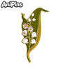 Cute Flower Pins 7-design Enamel Orchid Lilac Flower Metal Brooch Pin On Backpack Clothes Lapel Badge Friends Gifts - Image 4