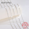 Silver Total Length 45cm Chain Choker Necklace for Women Minimalist Jewelry Accessories - Image 1