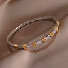 Classic Zirconia Cross Charm Bracelets for Women Jewelry Elegant Bangle - Image 5