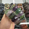 Amethyst Gemstone Bracelet Stone Bangle Gemstone Jewelry for Woman Birthstone for Aquarius for Gift - Image 17