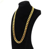 Classic Smooth Lock Chain Necklace for Women Collar Gold Color Chunky Thick Link Grunge Jewelry Steampunk Men Gift - Image 2