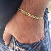 Stainless Steel Couple Men/Woman Bracelets Curb Cuban Link Chains On Hand Rock Bracelet Wrist Jewelry Gifts - Image 4