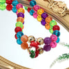 Handmade Colorful Resin Waterdrop Beaded Choker Necklaces for Women Exaggerated Acrylic Geometric Pendant Neck Boho Jewelry Gift - Image 18