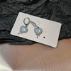 Mini Cartoon Moon Star drop Multiple Styles Little Geometry Earrings For Women Girl Jewelry Gifts - Image 17