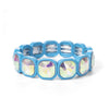 Colorful Crystal Bead Bracelet with Elastic Fit - Image 22