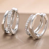 1Pair Crystal Heart Tragus Hoop Earring For Women Girls Huggie Earring For Cartilage Helix Piercing Jewelry Lobe Hoops - Image 13