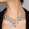 Stonefans Wedding Drop Rhinestone Necklace for Women Free Shipping Queen Belly Dance Accessories Statement Jewelry