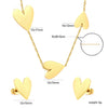Circular Shell Jewelry Set Pendants Necklace Earring Sets Sun Cross Stainless Steel Set For Women Wedding Party - Image 9