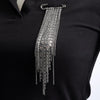 Exaggerate Long Tassel Chain Brooch Women Handmade Beaded Many Layer Chain Multi Functional Fixed Pin Pants Clothes Decor - Image 13