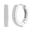 Small Hoop Earrings with Butterfly and Heart Motifs - Image 23