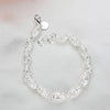Silver Flower Beads Charm Bracelets For Women Hollow Ball Silver Bracelet Adjustable Wedding Party Jewelry Gifts - Image 4