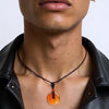 Men's Necklace Gemstone Necklace Pendant China Knot Adjustable Gift Jewelry Chinese Culture - Image 4