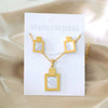 Flower Rose Jewelry Sets For Women Fairy Moon Star Pineapple Necklace Earrings Romantic Accessory Conjuntos De Joya - Image 8