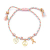 Colorful Cord Bracelet with Fish and Flower Charms - Image 18