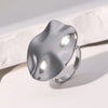 Bohemian Stainless Steel Ring Woman Vintage Jewelry Starfish Heart-Shaped Geometry Adjustable Open Rings Prom Accessories Gift - Image 3