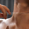 Thin Round Snake Chain Necklace 1mm in Stainless Steel - Image 5