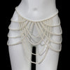 multi-layer tassel retro style imitation pearl waist chain banquet charm women's body chain jewelry - Image 2