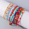 Aihua 1pc Colorful Small Flower Anklet Bohemia Handmade Multi Beaded Rice Beads Ankle Bracelet For Women Beach Jewelry Gifts - Image 2