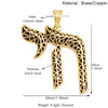2pcs/lot Hebrew Life Love Star Colorful Shell Charm Pendant, Gold Plated Jewelry Necklace Bracelet Accessories - Image 43