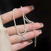 Shining Cubic Zirconia Chain Anklet for Women Silver Color Ankle Bracelet Barefoot Sandals Foot Jewelry - Image 3