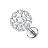1Pc Titanium Cz Crystal Ear Cartilage Tragus Helix Daith Piercing Internal Thread Lip Stud Labret Piercing Body Jewelry 16G - Image 31