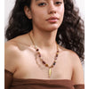 Stone Beads Chain Fish Pendant Necklace Ocean Series Stainless Steel Handmade Statement Jewelry Accessories - Image 5