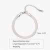 2/3/4/5MM Stainless Steel Bracelet For Women Men Gold Color Snake Chain Bangle With Extended Chain Party Jewelry Gift - Image 11