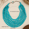 Geometric Round Wooden Beads Handmade Beaded MultiLayer Long Necklaces For Women Vacation Party Jewelry - Image 5
