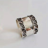 Vintage Style Concave Ladies Thumb Ring for Anniversary Birthday Gifts Parties Evening Wear - Image 6