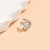 Glamour Lady Simple Zircon Set Flower Earrings Banquet Jewelry - Image 8