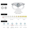 Crown Ring Delicate Lab Diamond Ring Silver For Women Wedding Engagement Jewelry - Image 4