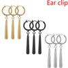 Boniskiss Zorro Earrings for Men Dangle Earrings Ring Stainless Steel Roronoa Anime Cosplay for Men Desirable Gift - Image 16