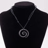1 Viking Retro Spiral Symbol Necklace, Fade-Resistant Adjustable Design - Image 3
