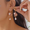 Creative Christmas Snowman Drop Earrings For Women Cute Enamel Gingerbread Man Candy Cane Dangle Earring Year Jewelry Gift - Image 14