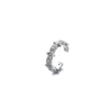 1Pcs Charming Zircon Star Clip On Earrings Ear Cuff Without Piercing Women Girls Geometric Ear Clip Party Silver Color Jewelry - Image 11